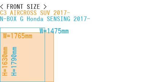 #C3 AIRCROSS SUV 2017- + N-BOX G Honda SENSING 2017-